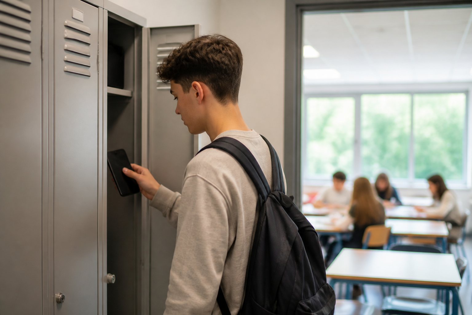 Rentrée 2026 : le téléphone portable interdit au lycée et de nouvelles mesures pour 12 millions d'élèves